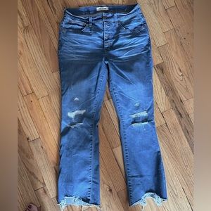 Madewell Like New Cali Bootcut Distressed size 28